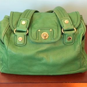 Marc by Marc Jacobs Kelly green leather bag
